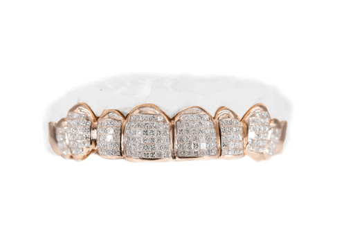 Custom Invisible Set Diamond Grillz