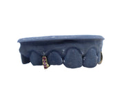 2 Hot Pink Sapphire Gap Filler Grillz